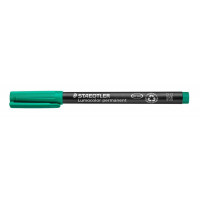 Alkoholos marker, OHP, 1 mm, STAEDTLER "Lumocolor 317 M", zöld Alkoholos marker, OHP, 1 mm, STAEDTLER "Lumocolor 317 M", zöld