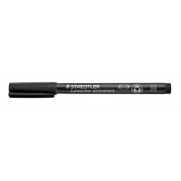 Alkoholos marker, OHP, 1 mm, STAEDTLER "Lumocolor 317 M", fekete Alkoholos marker, OHP, 1 mm, STAEDTLER "Lumocolor 317 M", fekete
