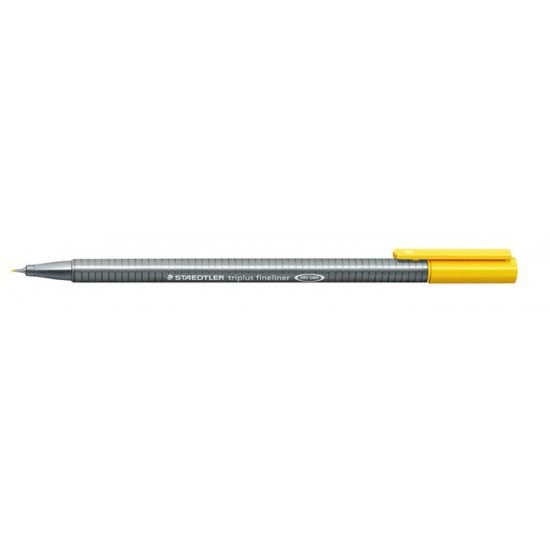 Tűfilc, 0,3 mm, STAEDTLER "Triplus", sárga