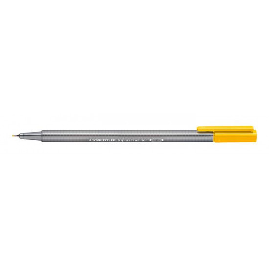 Tűfilc, 0,3 mm, STAEDTLER "Triplus", napsárga