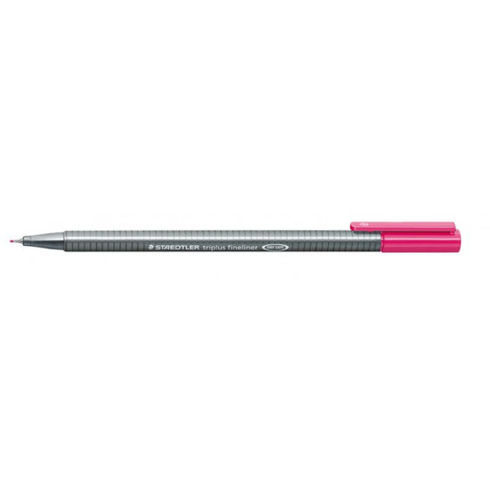 Tűfilc, 0,3 mm, STAEDTLER "Triplus", magenta