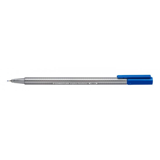 Tűfilc, 0,3 mm, STAEDTLER "Triplus", kék