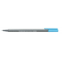 Tűfilc, 0,3 mm, STAEDTLER "Triplus", vízkék