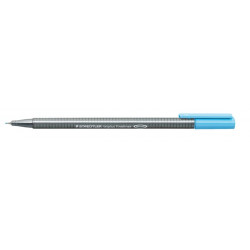 Tűfilc, 0,3 mm, STAEDTLER "Triplus", vízkék
