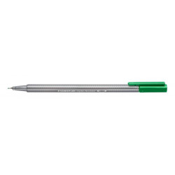 Tűfilc, 0,3 mm, STAEDTLER "Triplus", zöld