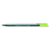 Tűfilc, 0,3 mm, STAEDTLER "Triplus", limezöld