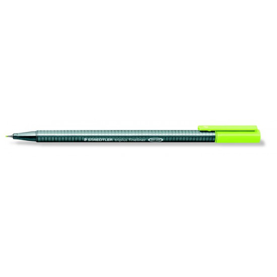 Tűfilc, 0,3 mm, STAEDTLER "Triplus", limezöld Tűfilc, 0,3 mm, STAEDTLER "Triplus", limezöld
