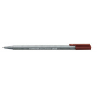Tűfilc, 0,3 mm, STAEDTLER "Triplus", középbarna Tűfilc, 0,3 mm, STAEDTLER "Triplus", középbarna