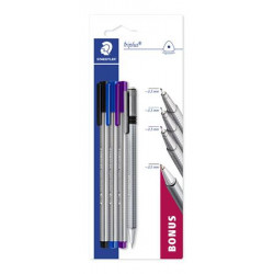 Vegyes írószer készlet, 4 darabos, STAEDTLER "Triplus® multi set 34P2" Vegyes írószer készlet, 4 darabos, STAEDTLER "Triplus® multi set 34P2"
