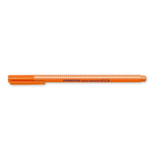 Szövegkiemelő, 1-4 mm, STAEDTLER "Triplus", narancssárga