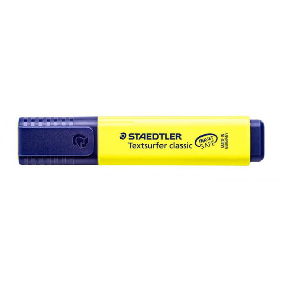 Szövegkiemelő, 1-5 mm, STAEDTLER "Textsurfer Classic", sárga