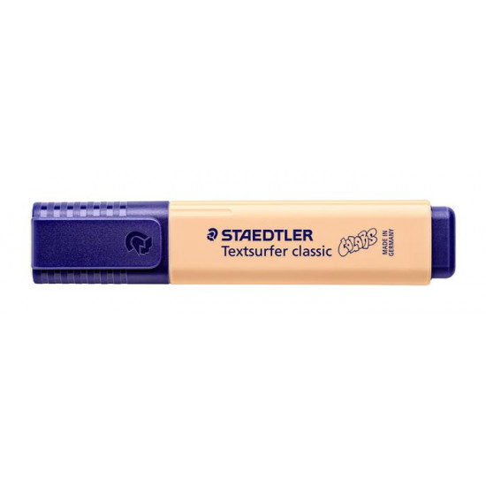 Szövegkiemelő, 1-5 mm, STAEDTLER "Textsurfer Classic Pastel", barack