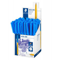Golyóstoll, 0,3 mm, kupakos, STAEDTLER "Stick 430 F", kék Golyóstoll, 0,3 mm, kupakos, STAEDTLER "Stick 430 F", kék