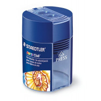 Hegyező, kétlyukú, tartályos, STAEDTLER "Noris Club", kék Hegyező, kétlyukú, tartályos, STAEDTLER "Noris Club", kék