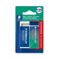 Radír, STAEDTLER "Mars® Plastic 526 , 125 years", kék-zöld Radír, STAEDTLER "Mars® Plastic 526 , 125 years", kék-zöld