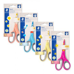 Olló, iskolai, 14 cm, STAEDTLER "Noris 965", vegyes színek