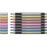 Akril marker készlet, 1-2 mm, SCHNEIDER "Paint-It 020", 8 különböző metálfényű szín Akril marker készlet, 1-2 mm, SCHNEIDER "Paint-It 020", 8 különböző metálfényű szín