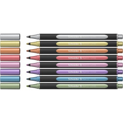Akril marker készlet, 1-2 mm, SCHNEIDER "Paint-It 020", 8 különböző metálfényű szín Akril marker készlet, 1-2 mm, SCHNEIDER "Paint-It 020", 8 különböző metálfényű szín