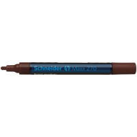 Lakkmarker, 1-3 mm, SCHNEIDER "Maxx 270", barna Lakkmarker, 1-3 mm, SCHNEIDER "Maxx 270", barna