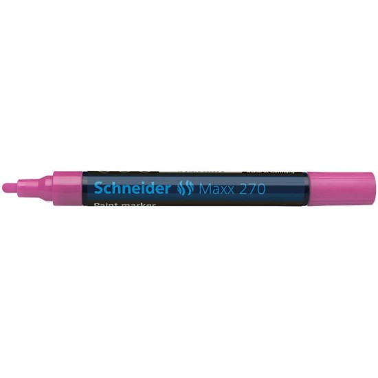 Lakkmarker, 1-3 mm, SCHNEIDER "Maxx 270", rózsaszín