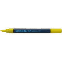 Lakkmarker, 1-2 mm, SCHNEIDER "Maxx 271", sárga Lakkmarker, 1-2 mm, SCHNEIDER "Maxx 271", sárga