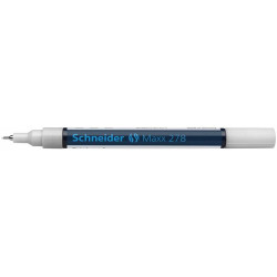 Lakkmarker, 0,8 mm, SCHNEIDER "Maxx 278", fehér