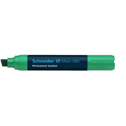 Alkoholos marker, 4-12 mm, vágott, SCHNEIDER "Maxx 280", zöld Alkoholos marker, 4-12 mm, vágott, SCHNEIDER "Maxx 280", zöld