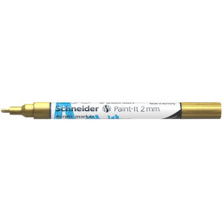 Akril marker, 2 mm, SCHNEIDER "Paint-It 310", arany Akril marker, 2 mm, SCHNEIDER "Paint-It 310", arany