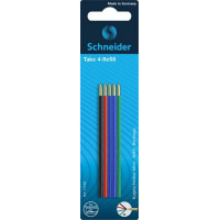 Golyóstollbetét, 0,5 mm, SCHNEIDER "Take 4", 4 különböző szín Golyóstollbetét, 0,5 mm, SCHNEIDER "Take 4", 4 különböző szín