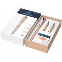 Töltőtoll ajándékszett, 1,1 mm, ajándék 1,5 és 1,8 mm-es tollheggyel, SCHNEIDER "Callissima", barack Töltőtoll ajándékszett, 1,1 mm, ajándék 1,5 és 1,8 mm-es tollheggyel, SCHNEIDER "Callissima", barack