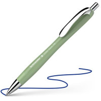 Golyóstoll, 0,7 mm, nyomógombos, SCHNEIDER "Slider Rave XB", organikus zöld Golyóstoll, 0,7 mm, nyomógombos, SCHNEIDER "Slider Rave XB", organikus zöld