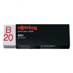 Radír, papírtokkal, ROTRING "Rapid B20", fehér Radír, papírtokkal, ROTRING "Rapid B20", fehér
