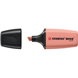 Szövegkiemelő, 1-4 mm, STABILO "Boss Mini Nature vibes", vörösbarna