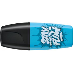 Szövegkiemelő, 2-5 mm, STABILO "Boss Mini Snooze One", kék