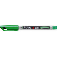 Alkoholos marker, 1 mm, kúpos, STABILO "Write-4-all", zöld Alkoholos marker, 1 mm, kúpos, STABILO "Write-4-all", zöld