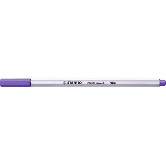 Ecsetirón, STABILO "Pen 68 brush", ibolya