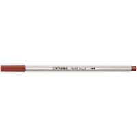 Ecsetirón, STABILO "Pen 68 brush", vörösesbarna Ecsetirón, STABILO "Pen 68 brush", vörösesbarna