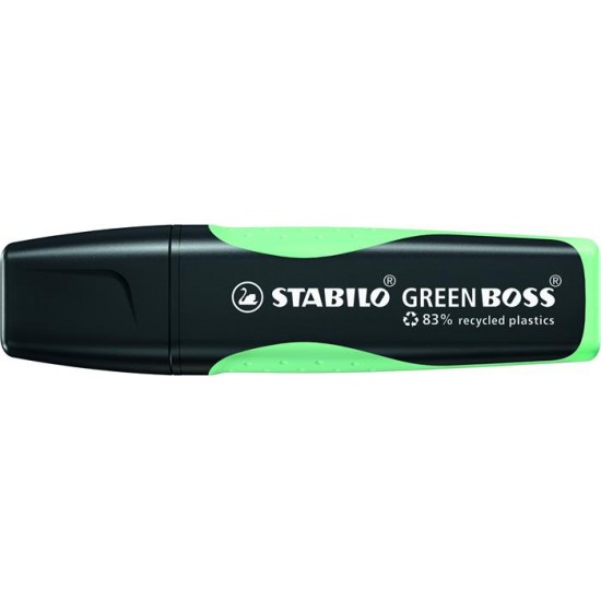 Szövegkiemelő, 2-5 mm, STABILO "Green Boss Pastel", menta