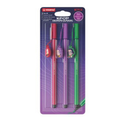 Filctoll készlet, 1 mm, STABILO "Pen 68" "K-Pop démonvadászok", Huntrix