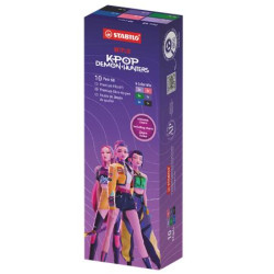 Filctoll készlet, 1 mm, STABILO "Pen 68" " K-Pop démonvadászok", 6 különböző szín Filctoll készlet, 1 mm, STABILO "Pen 68" " K-Pop démonvadászok", 6 különböző szín