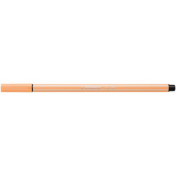 Rostirón, 1 mm, STABILO "Pen 68", világosnarancs