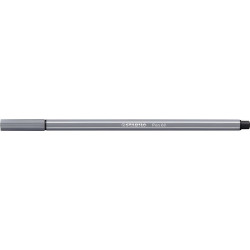 Rostirón, 1 mm, STABILO "Pen 68", sötét szürke