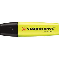 Szövegkiemelő, 2-5 mm, STABILO "BOSS original", sárga