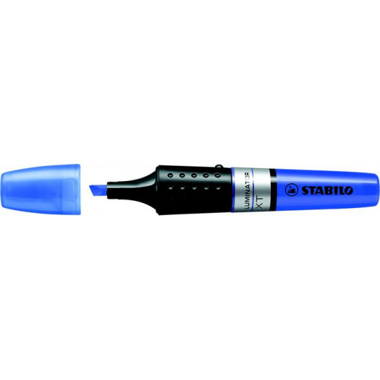 Szövegkiemelő, 2-5 mm, STABILO "Luminator", kék