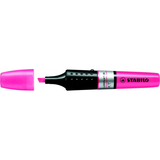 Szövegkiemelő, 2-5 mm, STABILO "Luminator", rózsaszín