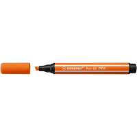 Rostirón, 1-5 mm, vágott hegy, STABILO "Pen 68 MAX", sötét narancssárga Rostirón, 1-5 mm, vágott hegy, STABILO "Pen 68 MAX", sötét narancssárga