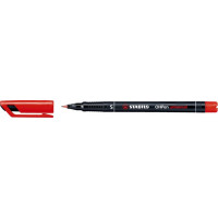Alkoholos marker, 0,4 mm, STABILO "OHPen S", piros Alkoholos marker, 0,4 mm, STABILO "OHPen S", piros