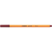 Tűfilc, 0,4 mm, STABILO "Point 88", bíborvörös Tűfilc, 0,4 mm, STABILO "Point 88", bíborvörös