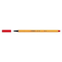 Tűfilc, 0,4 mm, STABILO "Point 88", piros Tűfilc, 0,4 mm, STABILO "Point 88", piros