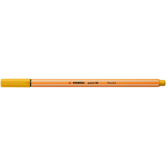 Tűfilc, 0,4 mm, STABILO "Point 88", curry